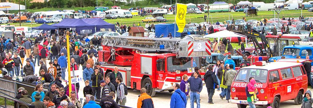 Oldtimertreffen und Teilemarkt in Mühldorf